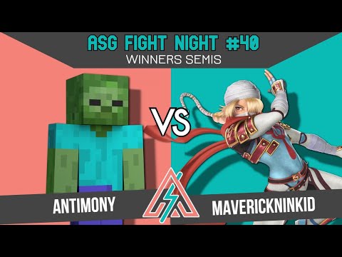 ASG 40 WINNERS SEMIS - Antimony (Steve) vs Maverickninkid (Sheik)
