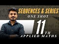 SEQUENCE AND SERIES CLASS 11th ONE SHOT CBSE Applied Maths Hritik Raj