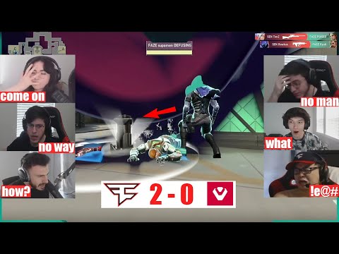 Tarik Sinatraa Zombs Kyedae Shanks Reacts To FaZe vs Sentinels Match Highlights