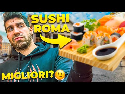 THE BEST ALL-YOU-CAN-EAT SUSHI IN ROME - Are they really good?