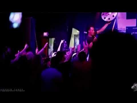 Neemo crowd surfing on tour