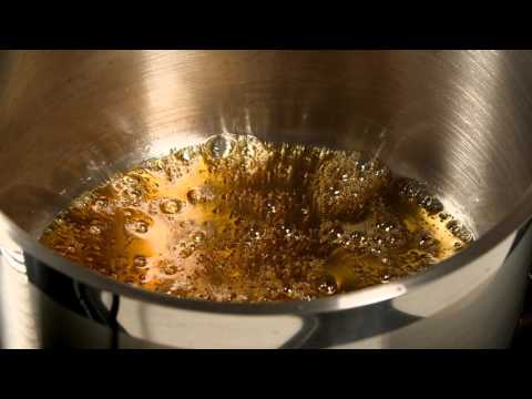 How to make caramel and praline