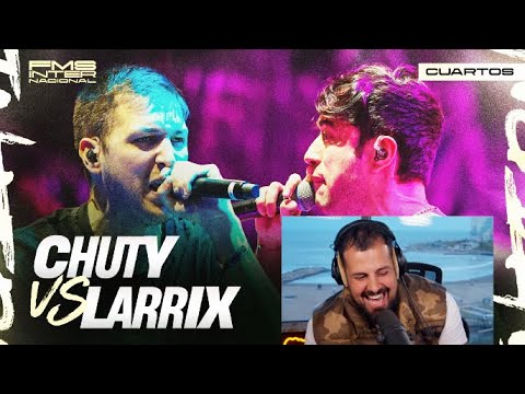 PAPO REACCIONA A LARRIX vs CHUTY - Cuartos FMS Internacional 2025