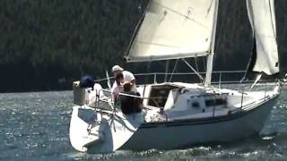 preview picture of video 'Sailing Regatta Detroit Lake Oregon July, 2011'