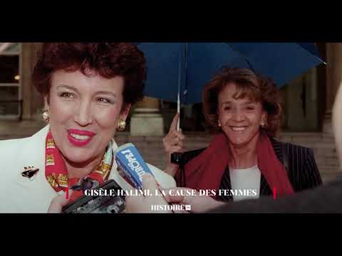 bande annonce Gisèle Halimi, la cause des femmes sur Histoire TV