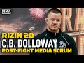 RIZIN 20: CB Dollaway 'Disappointed' With Performance - MMA Fighting
