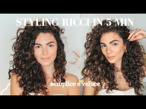 STYLNG CAPELLI RICCI IN POCO TEMPO!