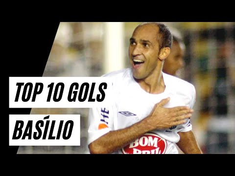 Top 10: Gols de BASÍLIO - Os MELHORES GOLS da carreira de BASÍLIO