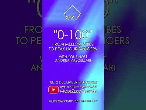 December 2nd “0-100” Show #XYZCreativeCenter