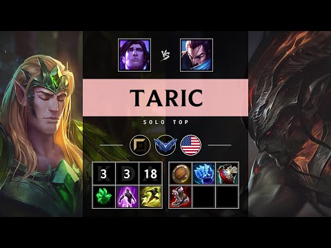 Taric Top vs Yasuo - NA Diamond Patch 25.18