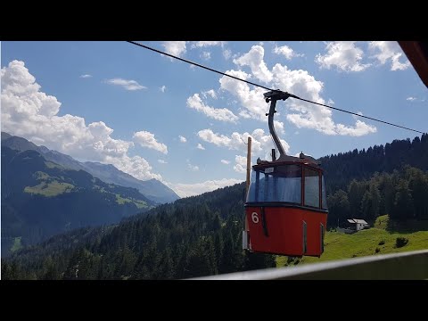 SPECIAL! Letzte VR102 Gondelbahn der Schweiz @LCD 2. Sektion Känzeli-Brambrüesch, Schweiz