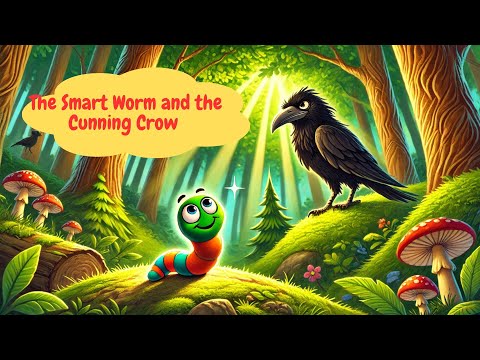 Wiggly the Smart Worm and Clyde the Cunning Crow: A Forest Adventure"