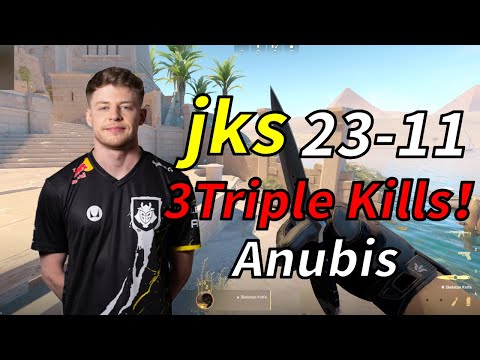 CS2 jks POV Faceit Anubis (23-11) | 24/07/07 #cs2 #demo