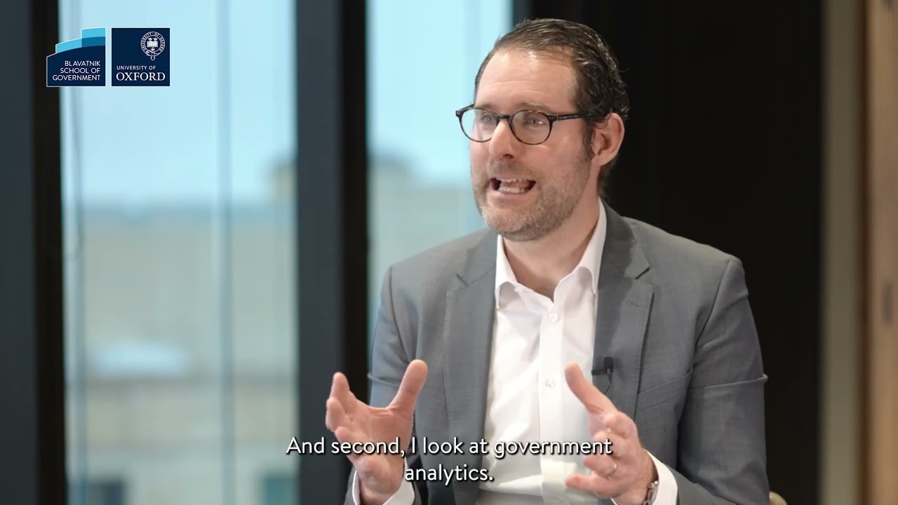 Christian Schuster joins the Blavatnik School of Government