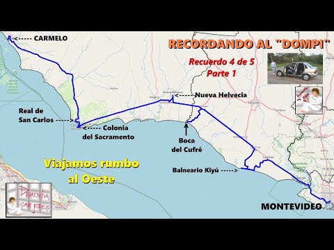 Kiyú, Cufré, Colonia, Carmelo. Recuerdos del "Dompi" Nº 4a (Viajando al Oeste)