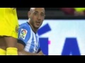 Nordin Amrabat Epic Red Card vs Reffere ~ Malaga vs Villareal  21 04 2014  HD   YouTube