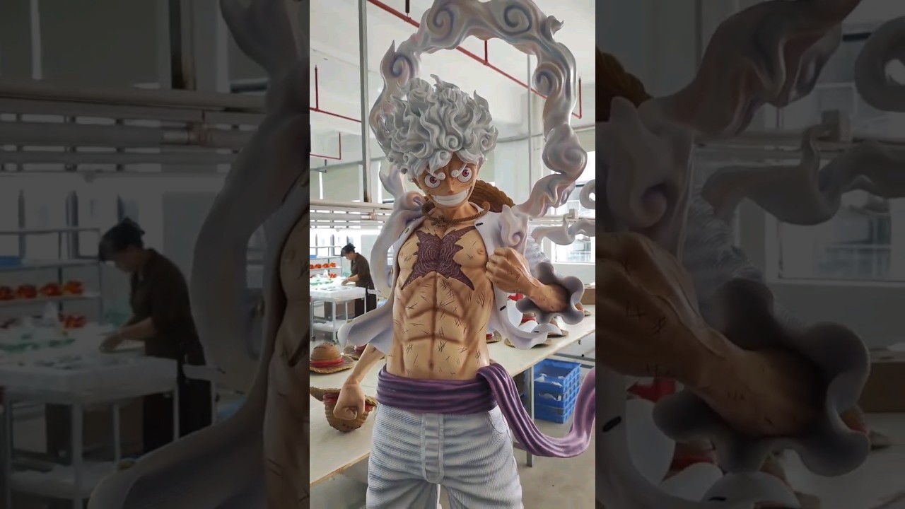 SBS Studio - Gear 5 Luffy Unboxing #figurine #animeresin #gear5 #luffy #figure #onepiece #gk