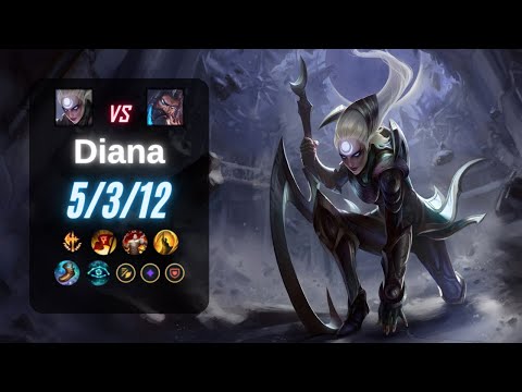 Diana Jungle vs Udyr - EUW LoL Challenger 13.4