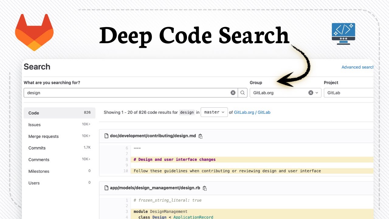 How to search code in GitLab (Pattern Hunt)