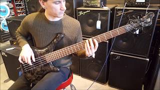 Video thumbnail for Mayones Comodous 5 String Demo by South Shore Music