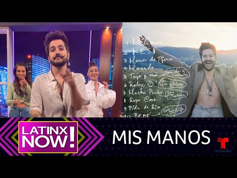 Camilo presenta 'Mis Manos' y explica cada canción | Latinx Now! | Entretenimiento