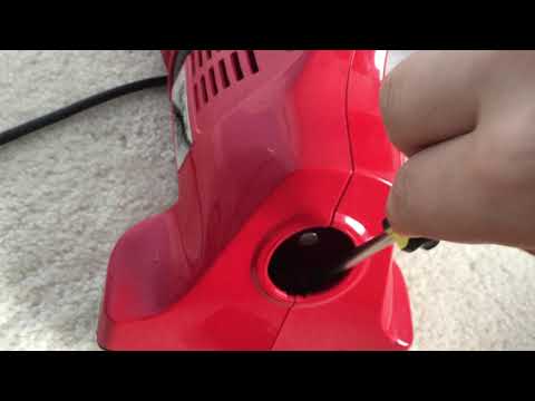 How To Change The Belt On A Dirt Devil Model 103 Hand...