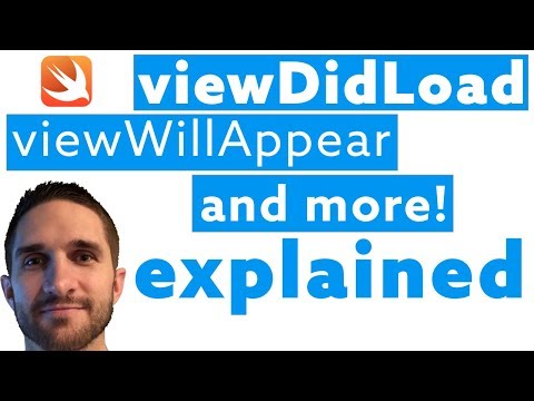 ViewDidLoad, ViewWillAppear, and more! Explained in Swift | iOS UIViewController Lifecycle Methods thumbnail