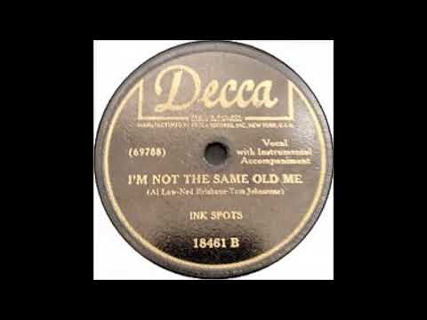 Wesley Newsam - I'm Not The Same Old Me (The Ink Spots Imitation)