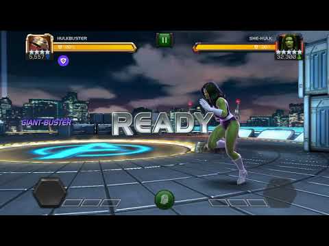 Hulkbuster DESTROYS Variant 3 She-Hulk! Marvel Contest Of Champions