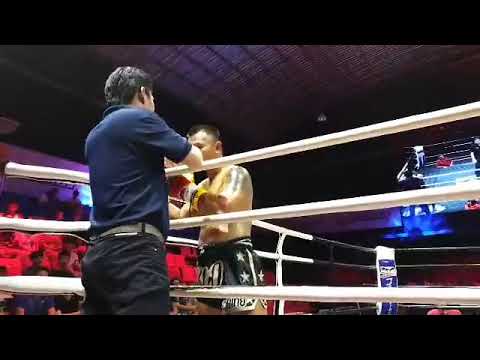 Kru Dam (Our head coach) fight at  JF fighting stadium