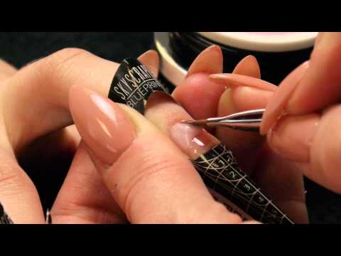 Skyscraper Building Gel - Sculpted Pink & White