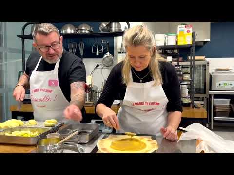 image : La tarte aux pommes de Laurent Sicre sans moule !