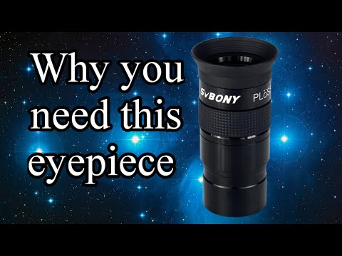 Ultra Low Power Svbony 40 mm Plossl Eyepiece
