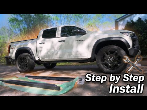 Step Up Your Ride: Installing Step Sides on 2024 Chevy Colorado Trail Boss (Tyger Auto Trax) How To