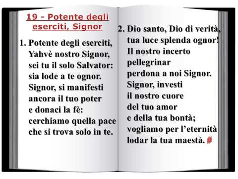 19 Potente degli eserciti, Signor - Innario Chiesa Avventista 2014