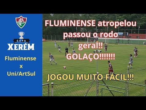 Fluminense x ArtSul Sub-20 | Fluzão Atropelou! GOLAÇO! Passou o rodo geral! #futebol #fluminense