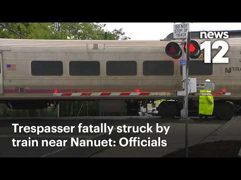 Trespasser fatally struck by train near Nanuet, officials say | News 12
