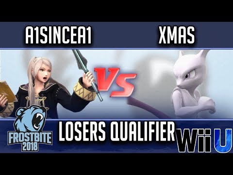 Frostbite 2018 Smash 4 Singles  LOSERS QUALIFIER -  A1sinceA1 (Robin) vs BxA | Xmas (Mewtwo)