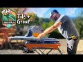 Building The Nantahala Retreat #34 | Tile and Grout for beginners