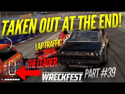 (LAP TRAFFIC DUMPS US AT THE FINISH!) WRECKFEST CAREER MODE Playthrough Part #39 (Xbox One 1080p HD)