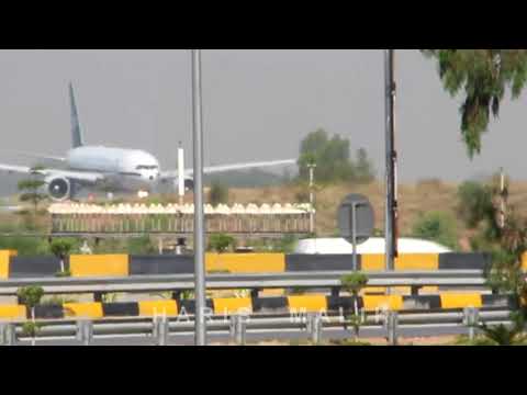 Pakistan International 777-2Q8ER (AP-BMG) Retro 1960 Takeoff from Islamabad | OPRN