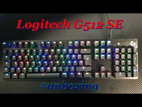 Logitech G512 SE unboxing mit LightPlayz