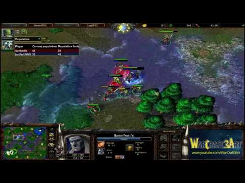 Lucifer(UD) vs OrcWorker(ORC) - WarCraft 3 Frozen Throne - RN2963