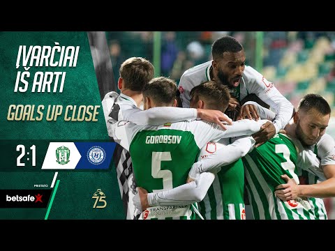 Įvarčiai iš arti | Žalgiris - Hegelmann | Kazlauskas | Oyewusi | Goals up close