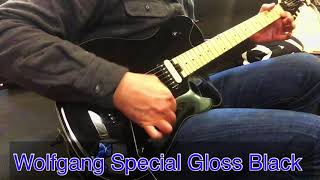 Video thumbnail for EVH Wolfgang Special Glossy Black Maple Neck Plays Van Halen Selections via Line6 HX Stomp by 121212 Guitars