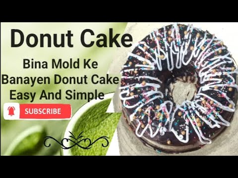 Donut Cake😍🤩 How To Make Donut Cake