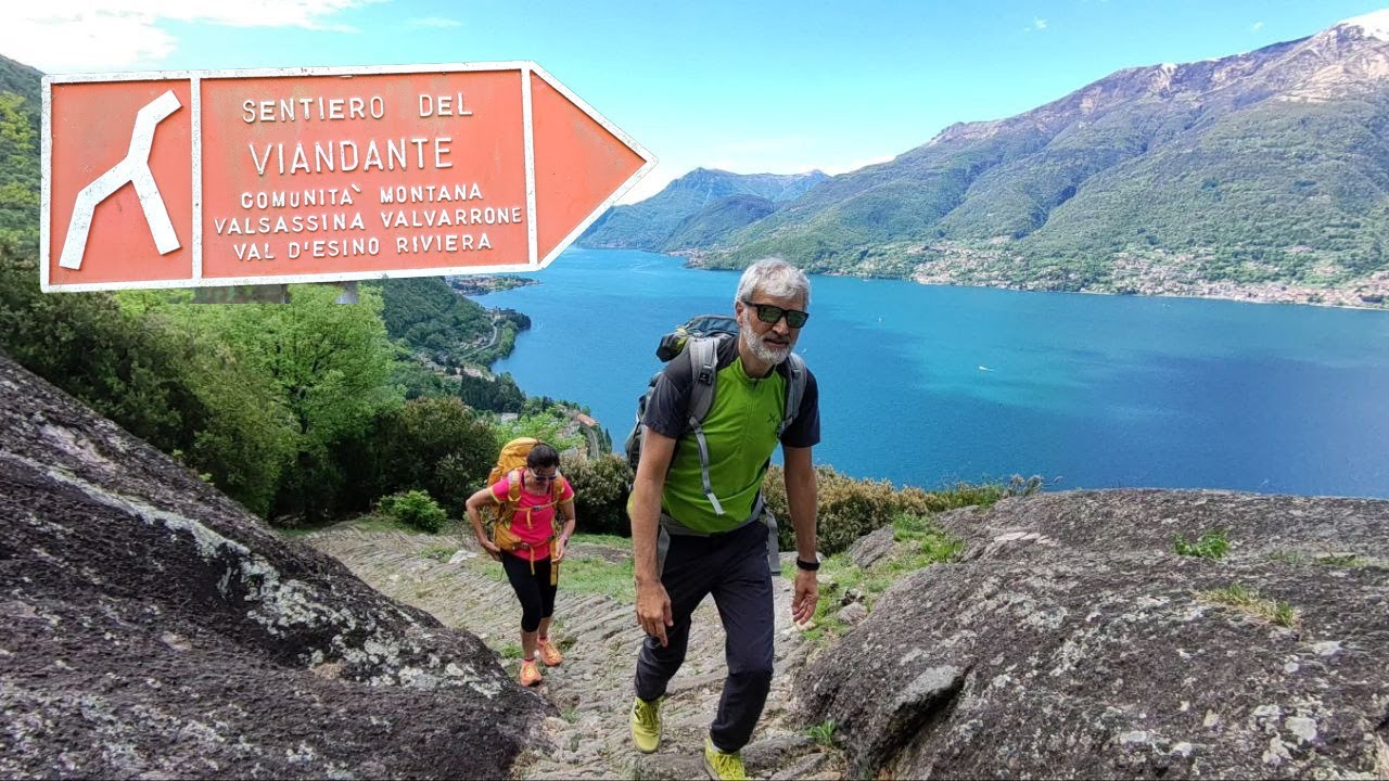 Join travelers on trek through Sentiero del Viandante Hiking Trail.
