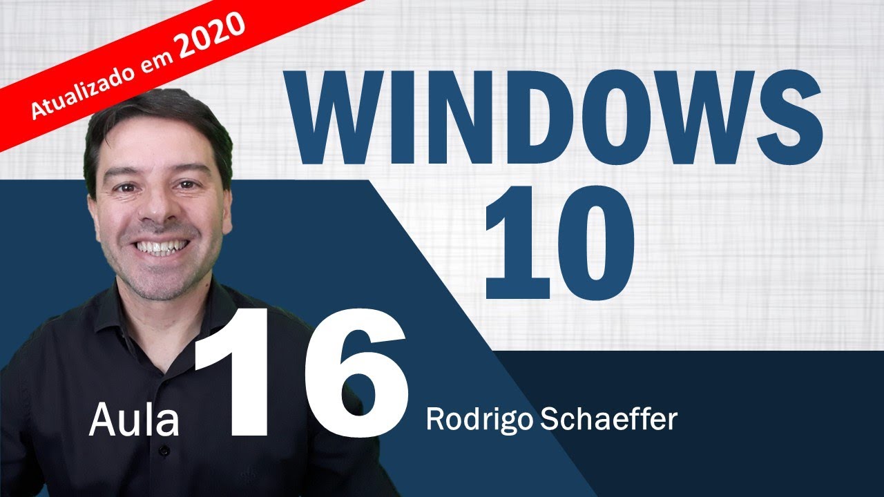 Windows 10 para concursos 2020 - Aula 16 de informática