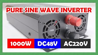 Kenika Power Inverter DC to AC 48V to 220V PSW 1000-48