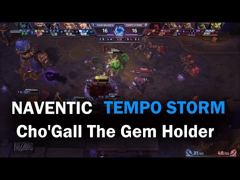 Naventic Tempo Storm - Cho'Gall The Gem Holder - HOTS ESL NA Regionals Highlight